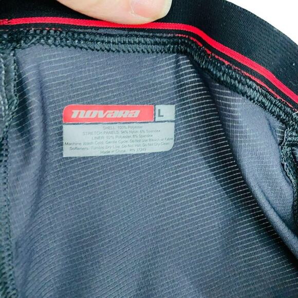 NOVARA Cycling Shorts Bicycle Grey Spin Mens Large Mountain Biking - Picture 2 of 7